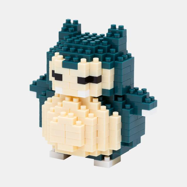 [Bandai] Nanoblock Pokemon Snorlax Building Block Set