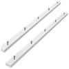 2Pack Crosscut Sled for Table Saw,Miter Slot Runners,UHMW Miter Bar with Predrilled Holes & Screws Ideal for U Tracks