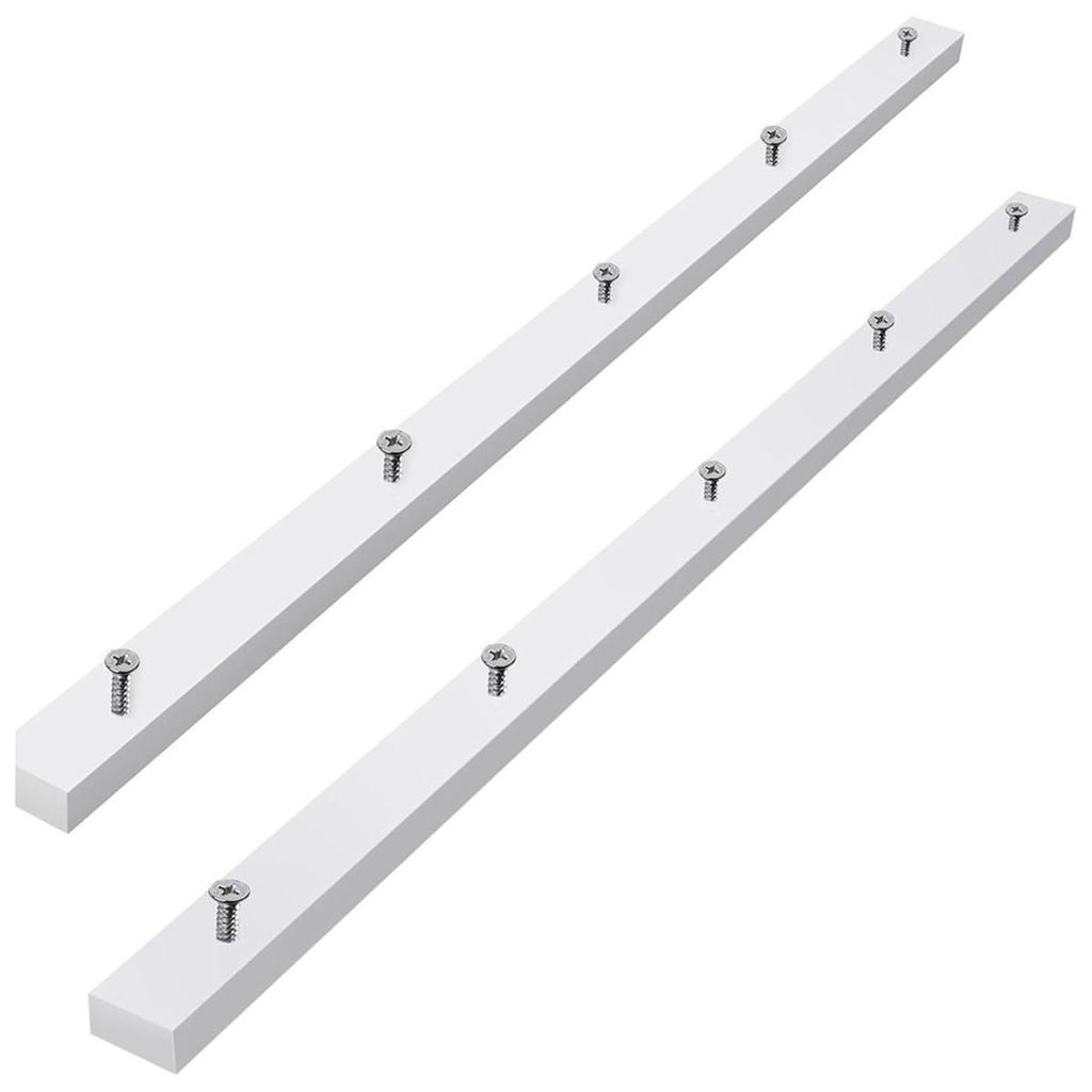 2Pack Crosscut Sled for Table Saw,Miter Slot Runners,UHMW Miter Bar with Predrilled Holes & Screws Ideal for U Tracks