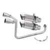 FIRECARP Bike Muffler Full Exhaust Compatible with GROM MSX125 Type