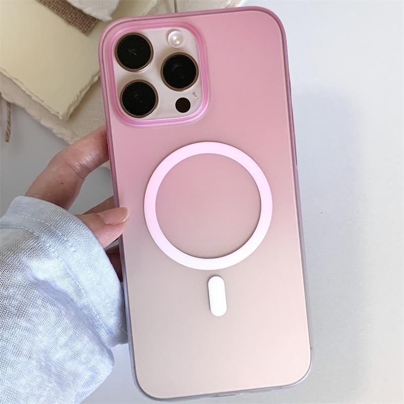 

Gradient Magnetic Phone Case for iPhone 17 Pro Max - Compatible with iPhone 16/15/14/13/12 Models iPhone 16