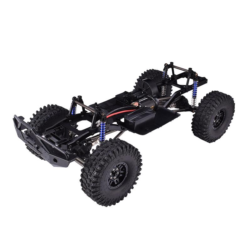 12.3 inch Chassis Frame Wheelbase Mounted DIY Toys For 1/10 SCX10II 90046 90047 Remote Control Crawler Car Parts Base Set