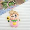 Crayon Shin-chan Heart Pendant Keychain - Cute Gift for Friends