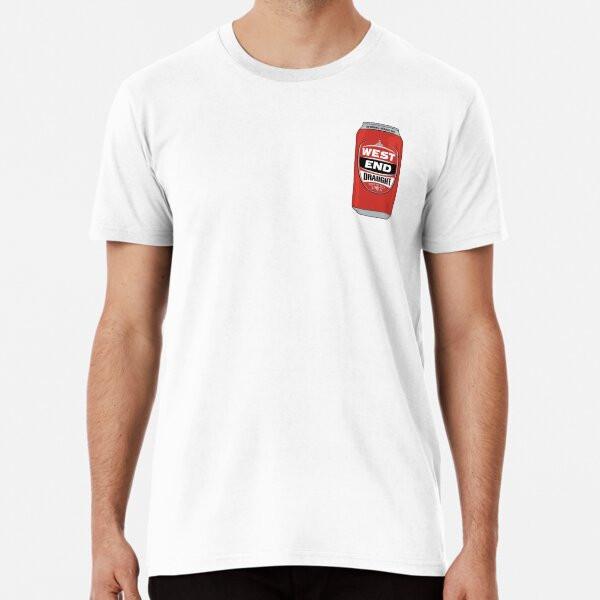 Hand-drawn West End Draught Can Premium T-Sh S To 5XL Made In the AU/USA T-Shirt