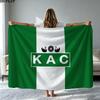 KAC kenitra athletic club Print Flannel Blanket High Quality Warm Comfortable Cover for All Seasons Perfect for Gifts Home Decor
