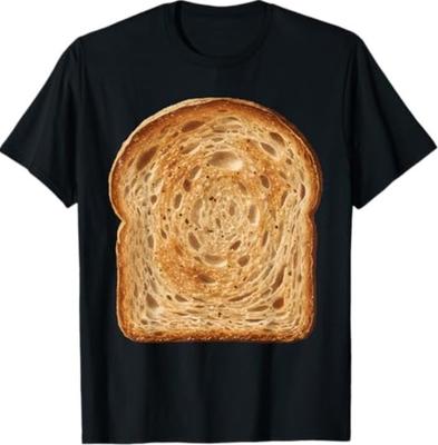Toast Bread Funny Gluten Food Bakery Halloween Costume T-Shirt