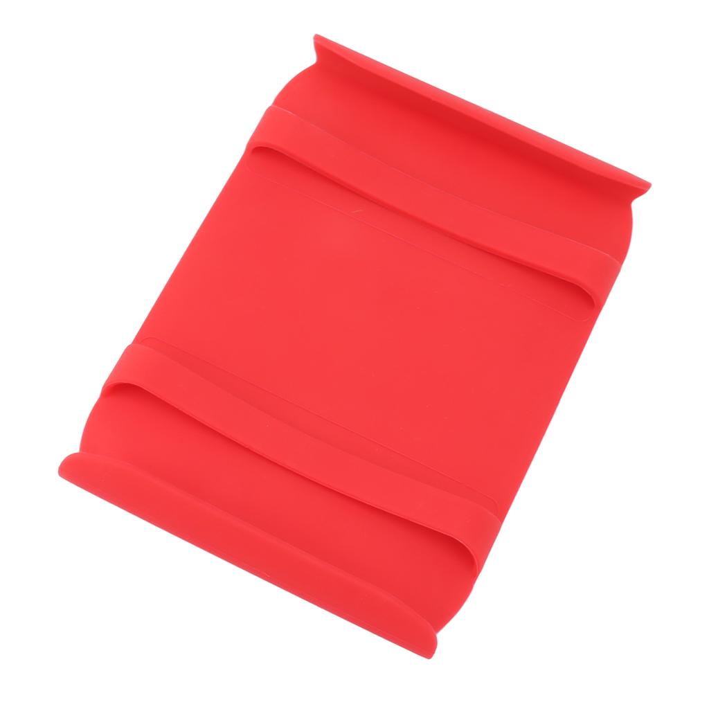 Kitchen Silicone Mat Heat Resistant Silicone Mat with Handle Anti Scalding Anti Slip Kitchen Tool Glove Substitution