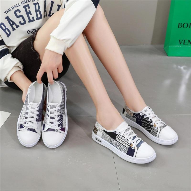 Canvas Shoes Women, Cloth Shoes Single Shoes Students Casual Breathable Non-slip Soft Bottom Women's Shoes