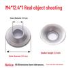 Stainless Steel Bowl-Shaped Adjustable Foot Washer for Pot Lids
