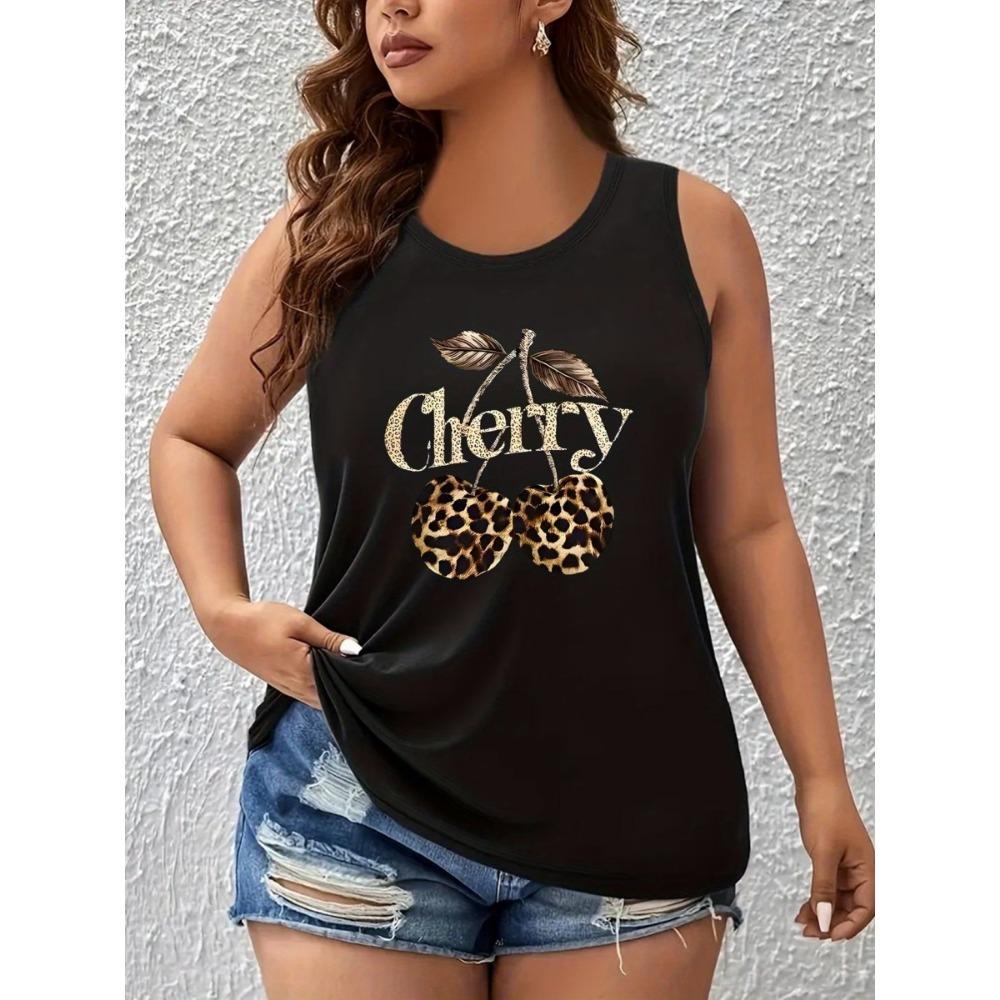 Leopard Tank Tops Cat Skull Dog Horse 3D Print Women O-Neck Floral Vest Off Shoulder Y2k Sleeveless Camisole Woman Top Clothing