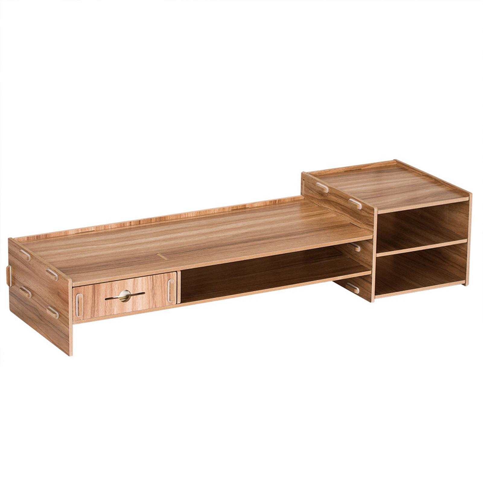 

Monitor Laptop Stand Computer Screen Support Modern Desk Rack Shelf(# 1)