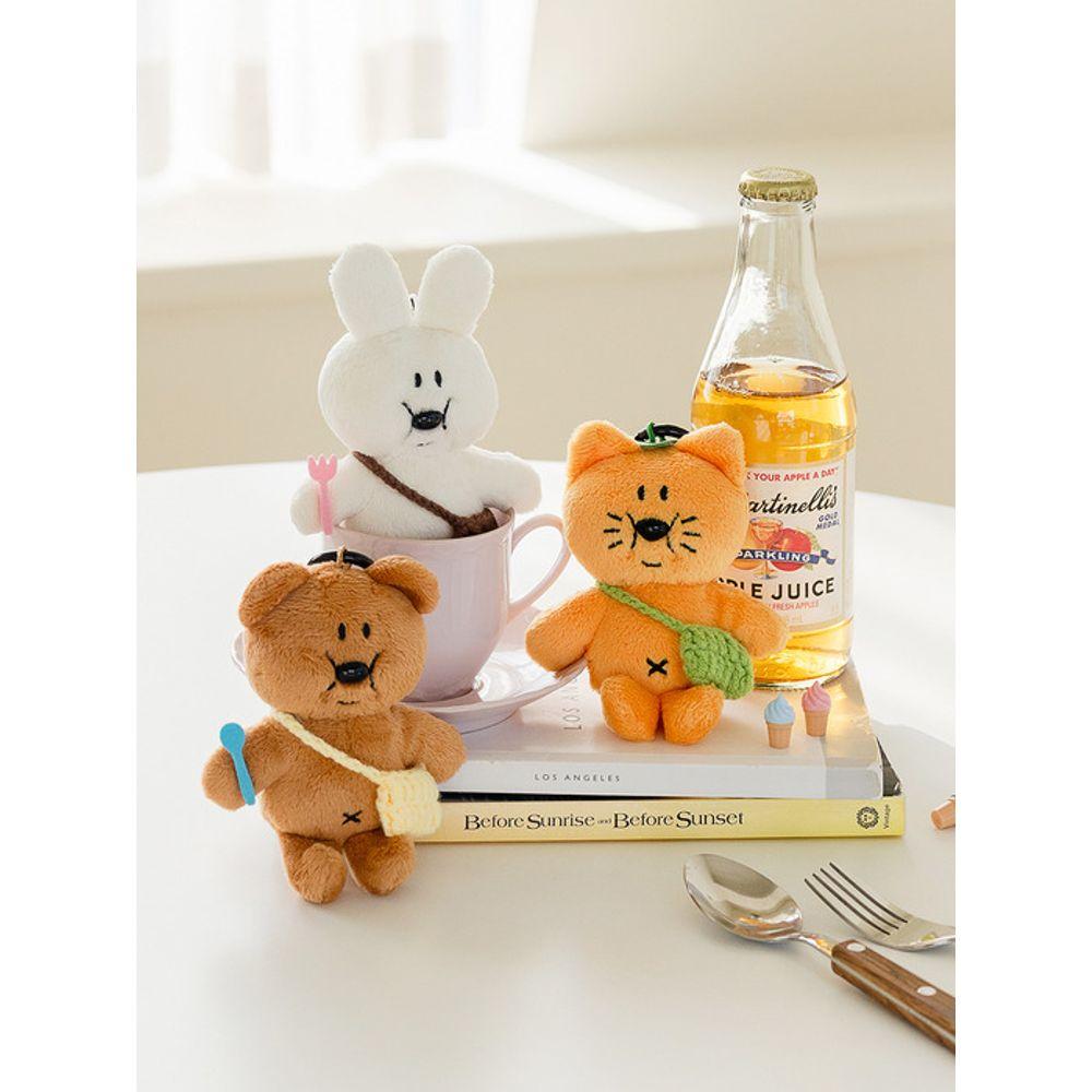 

romane Brunch Brother Foodie Keyring paper