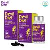 Devil Diet CLA German Conjugated Linoleic Acid Premium 60 Capsules Lightly! Take 2 Capsules Once a Day. 2 Pcs 57.6g | 2 Pcs 57.6g