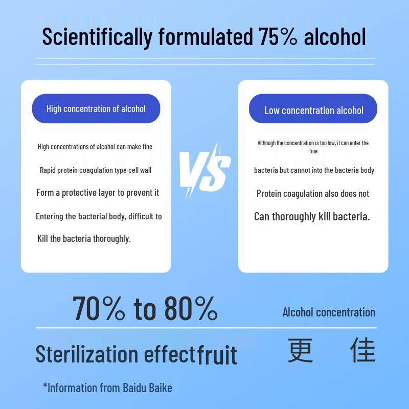 DR.ROOS 75% Alcohol Sanitizing Wet Wipes