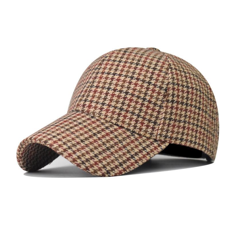 Tongue Duck Hat Thousand Bird Pattern High End Design Baseball Thickened Hat