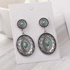 New Retro Earrings Bohemian National Style Turquoise Earrings Earrings
