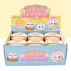 Błyszczące Pierożki Squishies Zabawka Bułeczka Baozi Pierożek Pudełko Niespodzianka Kolorowe Jedzenie Squishy Sensoryczna Zabawka Fidget Antystresowe Piłeczki do Ściskania