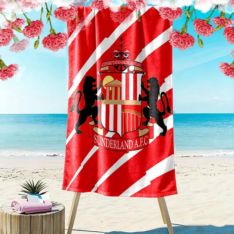 Sunderland Strandtuch, Großes Weiches Schnelltrocknendes Handtuch für Strand Camping Schwimmen