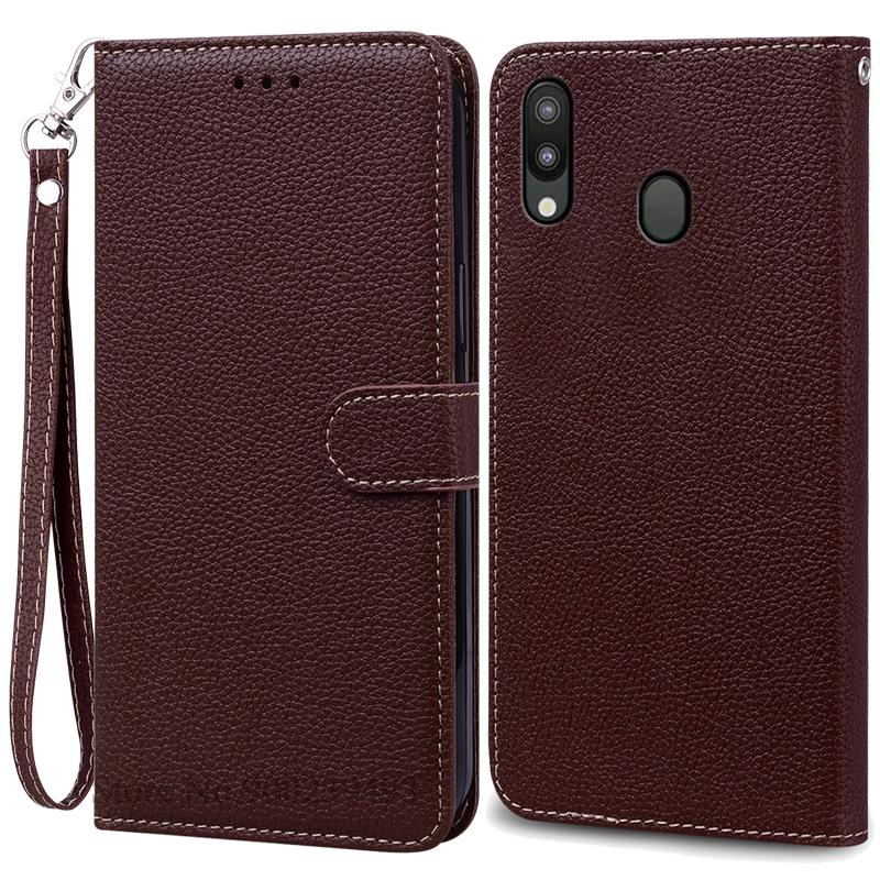 For Samsung Galaxy M20 Case SM-M205F SM-M205FN SM-M205G SM-M205M SM-M205N For Samsung M20 M 20 Flip Leather Wallet Phone Cases