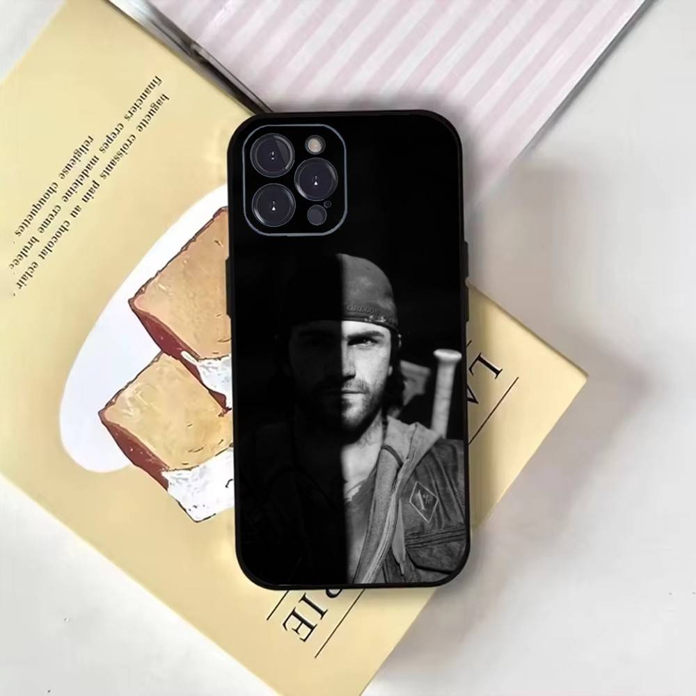 Game D-Days Gone Phone Case For iPhone17,16,15,14,13,12,11 Plus,Pro Max,Soft Black Cover