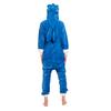 Damen Schlafanzug Overall Kigurumi Onesie Kostüm Sonic Blau 145-155 S