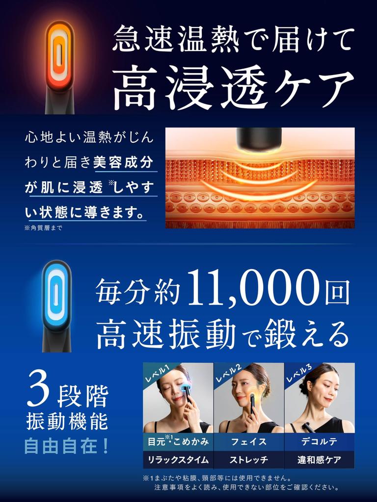 NIPLUX Eye Area Facial Massager with LED and Heat Function Suitable for Men and Women Eye Electric Beauty Appliance Unisex REFINE EYE Birthday Gift