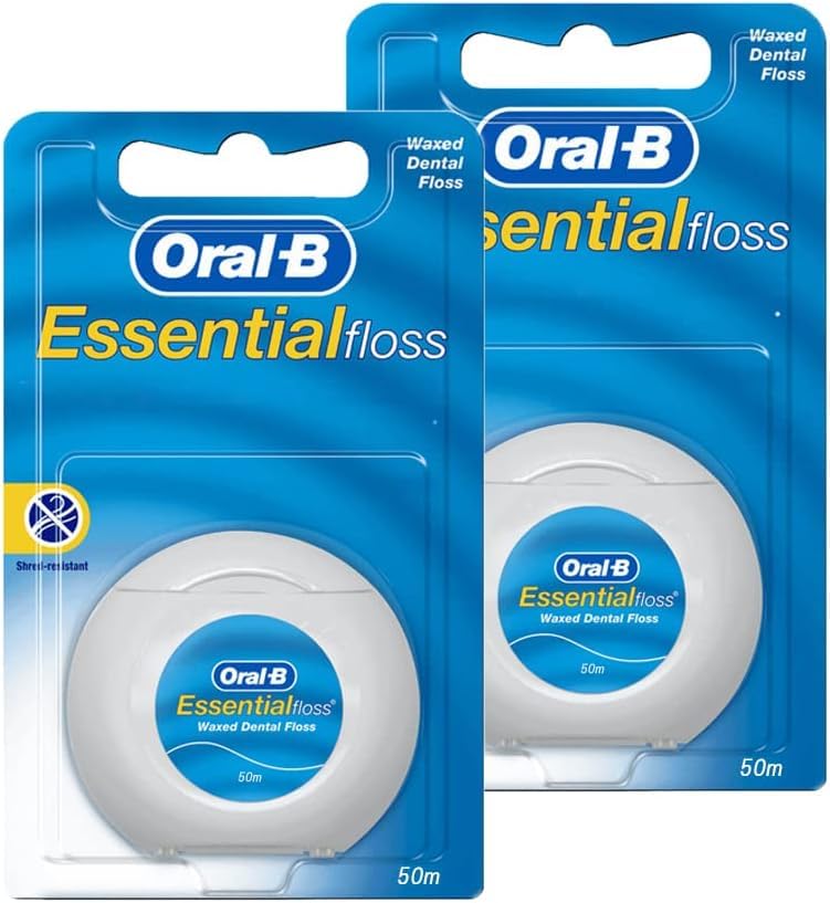 

Oral B Essential Floss 50m of (Set 2)