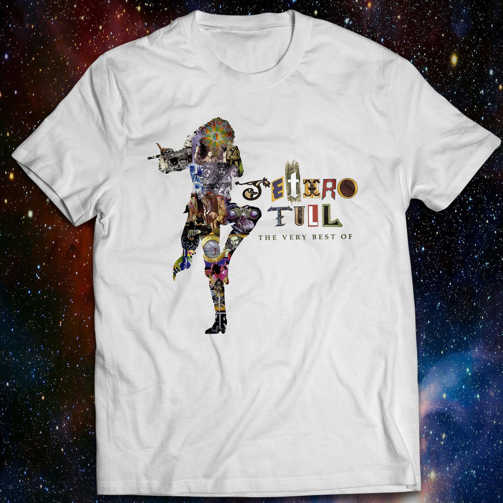 Vintage Rock Music Cotton T-shirt Jethro Tull Band Tee Ian Anderson Aqualung XXXL
