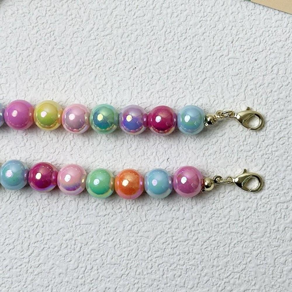 Adjustable Elastic Cat Neck Chain Colorful Dog Cat Pet Collar Pet Costume Accessories