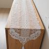 European Table Flag Lace Fabric Dining Table Cloth Coffee Table Flag American White TV Cabinet Long Tablecloth Decorative Towel
