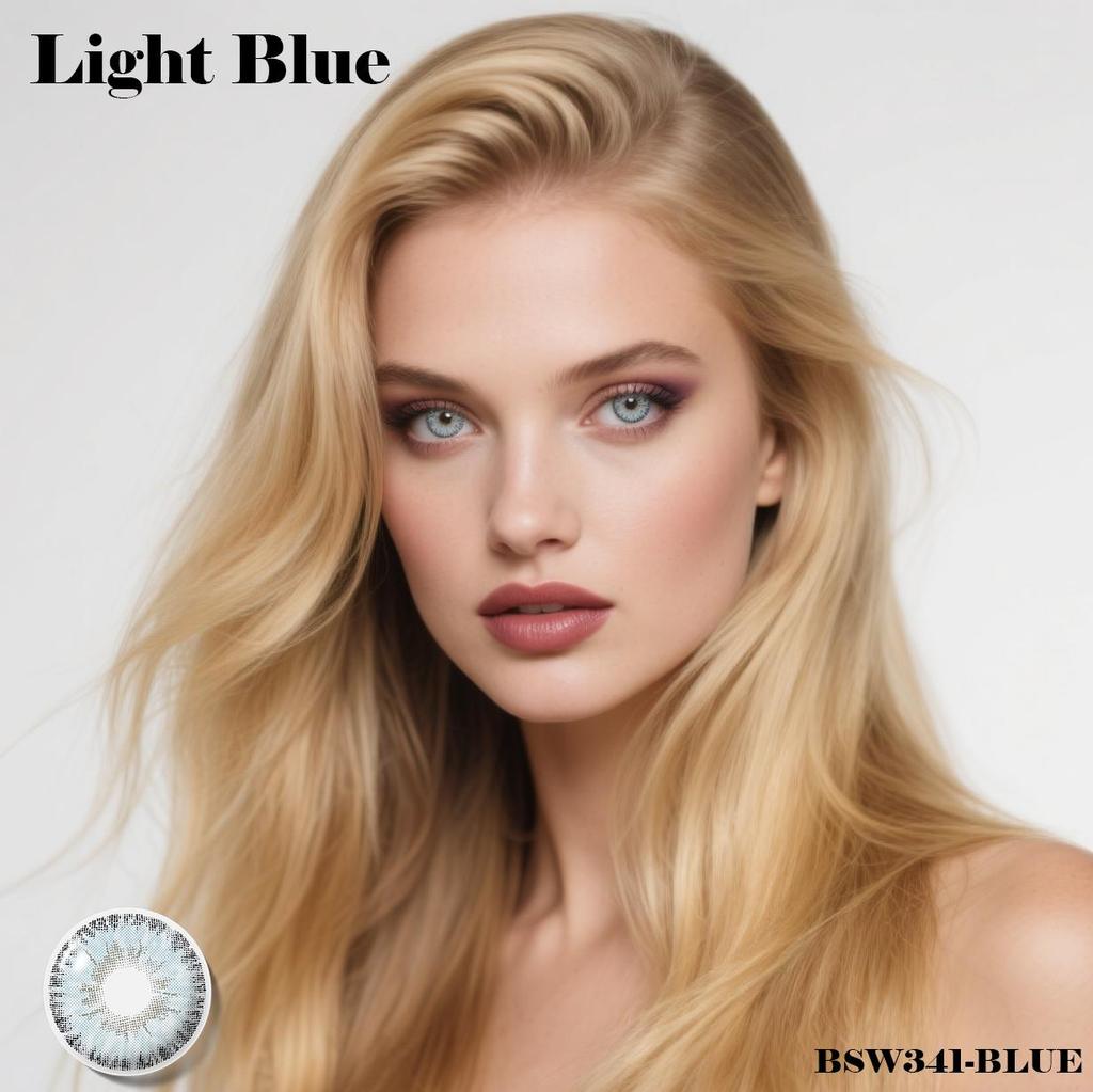 Color Contact Lenses With Soft Colored Lenses 1 Pair 14.2 Mm Natural Color Lenses for Vision Eye Lens