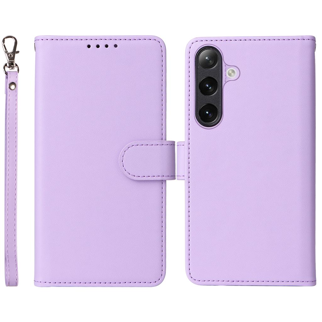 For Samsung Galaxy S24 Magnetic Case BETOPNICE Detachable PU Leather Phone Cover with Strap