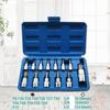 Allsome 13pcs Torx Key Kit Auto Repair Tool Screwdriver Set Impact Socket Wrnech Head Professional Bicycle Car Mechanical Workshop Tools