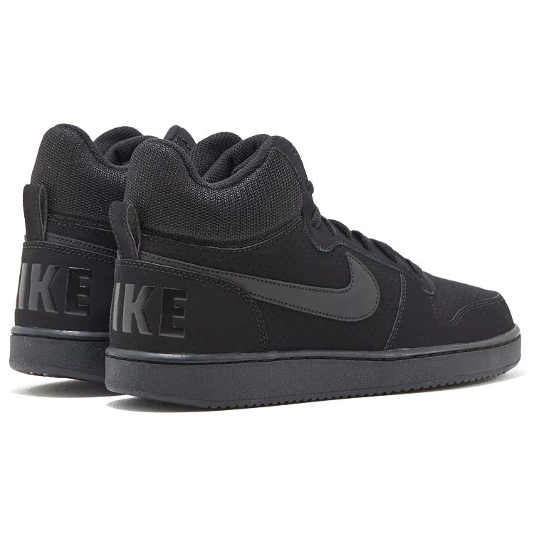Nike Pánské lifestyle skateboardové boty Court Borough Mid Trojitá černá 838938-003