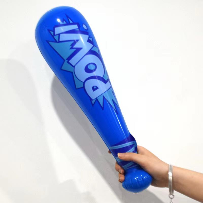 

Надувная бейсбольная бита, реквизит для вечеринки для детей 40cm (Inflated) синий
