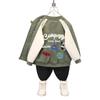 Children's Baseball Uniform Jacket: 2025 Fashionable Hooded Windbreaker for Boys