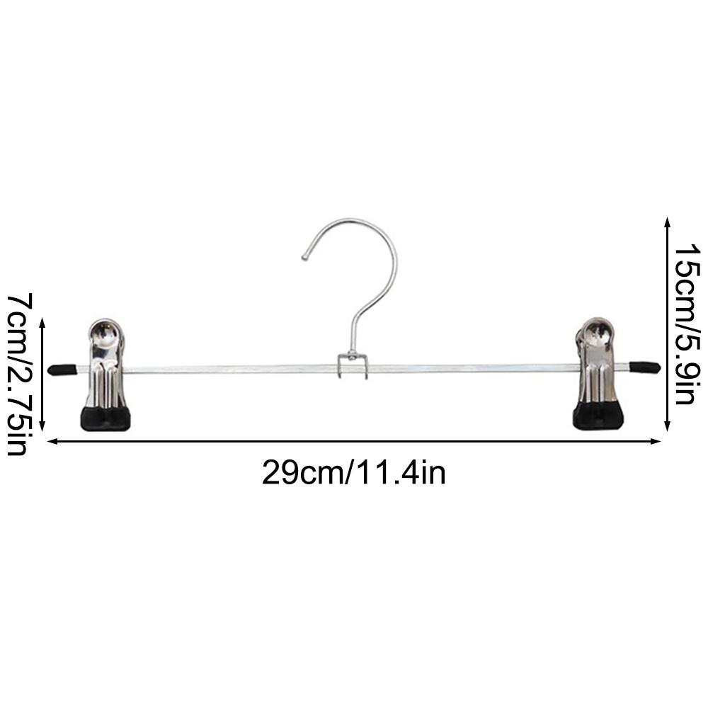 5/10PCS Silicone Skirt Clips For Non-Slip And Anti-Slip Use, Metal Clothes Drying Clips, Pants Hangers, Clothes Racks