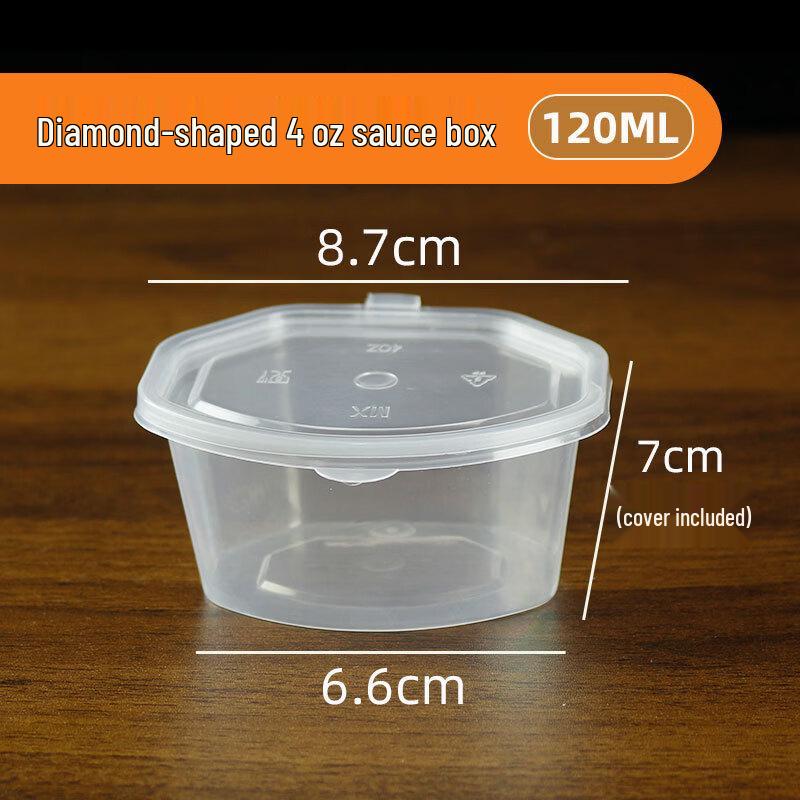 Disposable Wheat Straw Sauce Containers