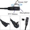2 Pin Connector Acoustic Tube Earpiece Acoustic Tube Design PTT Headset  Walkie Talkies Supplies