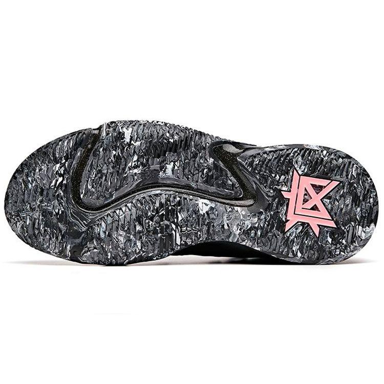 Anta Crazy Tide 2 Stoßdämpfung Rutschfest Abriebfest High-Top Basketballschuhe Herren Basketballschuhe Schwarz 112031602-3