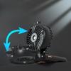 2025 Mini Handheld Small Fan Portable Desk Misting Fan USB Rechargeable Portable Small Air Cooler Cooling Spray Humidifier Fan