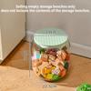 Children Chair Plush Toy Container Doll Box Basket Artifact Transparent Bucket Plastic Storage Stool