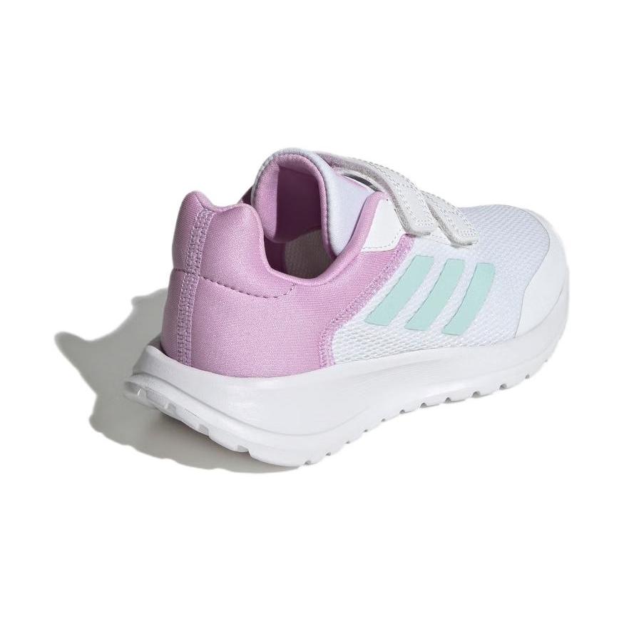 adidas TENSAUR RUN 2.0 Run 2.0 Cushioning, Wear Resistant Low Top Kids' Running Shoes White Purple Blue Kids' IG1240
