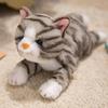Gestreifte Kätzchen-Plüschpuppe - Beruhigendes Geschenk für Mädchen