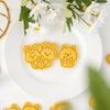 Plastic Cookie Molds Animal Biscuit Cutter Pastrys Moulds DIY Dough Stamps