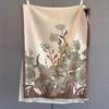 Autumn New Cashmere Tassel Scarf Women's Fashion Age-reducing Jacquard Scarf Warm and Thickened Large Shawl