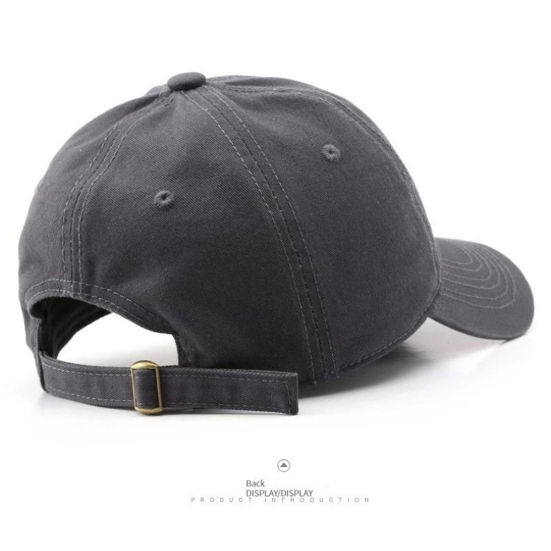 Hat, Cap, Small Letter Embroidery, Korean Version Baseball Cap, Soft Top, Sunscreen