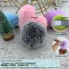3cm 4cm 5cm Colored Imitation Rabbit Fur Pompon for Clothing, Bag Charms, Shoes & Hats DIY Decoration