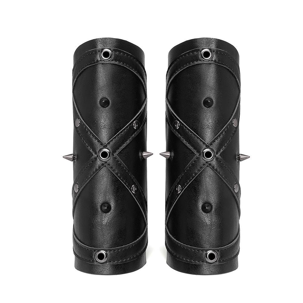 Temu Vintage Style Steampunk Bracelet Female Halloween Bracer Festival Party Arm Ring Costume Bracelet