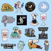 Cartoon Adorable Animal Alphabet Metal Badge Cute Brooch Accessory Set For All Ages